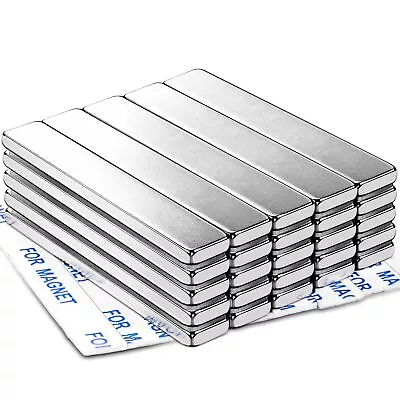 Strong Magnet - 25 Pack Neodymium Bar Magnets Powerful Rare Earth Magnets - ... • $27.83