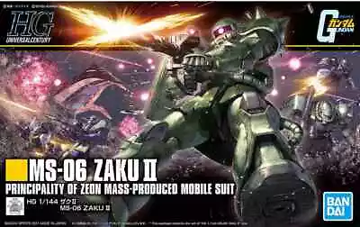 HGUC 1/144 MS-06 #241 Zaku II Gundam Model Kit Bandai Hobby • $21