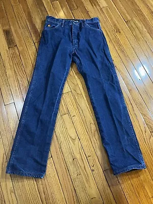 Wrangler FR13MWZ  Denim Blue Jeans Men’s 31x32 • $20