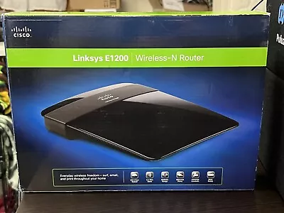 Linksys N300 Wi-Fi Wireless Router With Linksys Connect (E1200) - Barely Used • $18