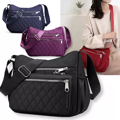 Women Messenger Cross Body Bag Shoulder High-capacity Bag Travel Handbag Bags US • $15.56