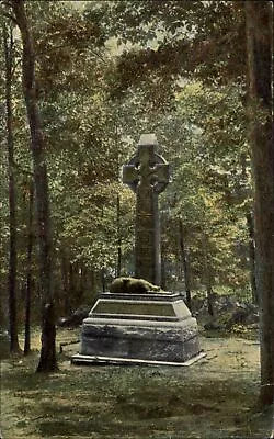 Irish Brigade Monument Civil War Wheatfield Pennsylvania ~ Postcard Sku281 • $3.25