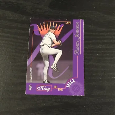 $1.59 • Buy 1997 Randy Johnson Donruss King Of The Hill Card Seattle Mariners #426
