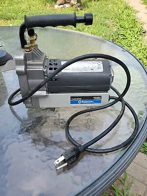 Mastercool 90060 A/C Rotary Vane Vacuum Pump 1.5 CFM 1/6HP 3450RPM 2 Stage PARTS • $100