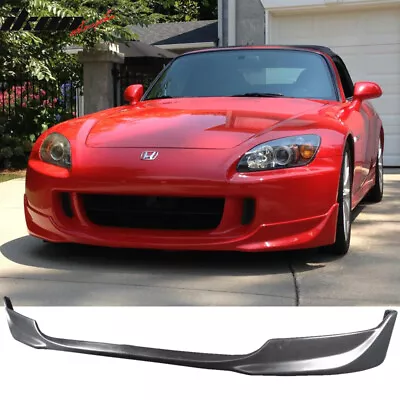 Fits 04-09 Honda S2000 AP2 2DR Convertible OE Style Front Bumper Lip PU Chin Kit • $68.98