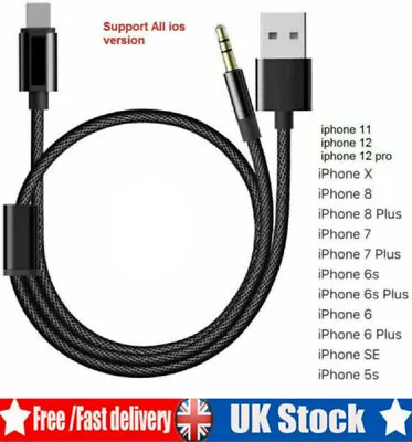 £6.90 • Buy Bmw & Mini IPod IPhone 6 7 8 X XS XR Interface Audio USB Cable Lead AUX Adapter