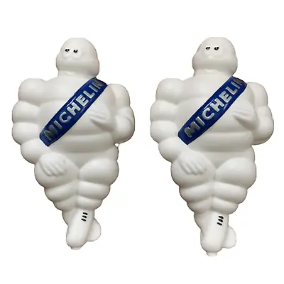2 X 8  Mascot Advertise Tire Bibendum With White Light Michelin Man Figure Doll  • £73.16