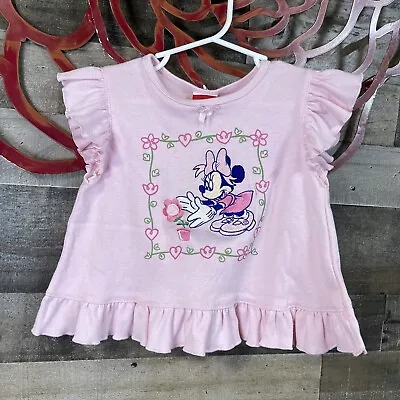 Vintage Mickey For Kids Toddler SZ 4T Minnie Mouse Disney 2000 Y2K • $9.99