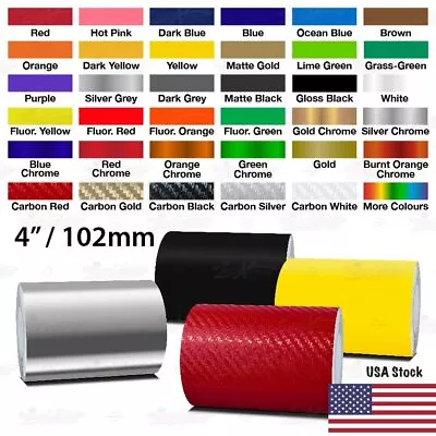 Roll Vinyl Pinstriping Pin Stripe DIY Self Adhesive Line Car Tape Decal Stickers • $26.95