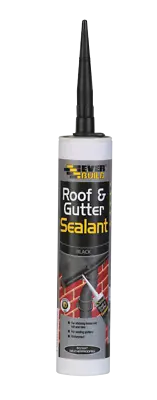 £6.99 • Buy EVERBUILD Roof & Gutter Sealant - Adhesive/Sealant For Felt, Shingles And Gutter