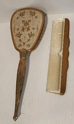 Vintage Gold Vanity Set (Brush And Comb) • $22