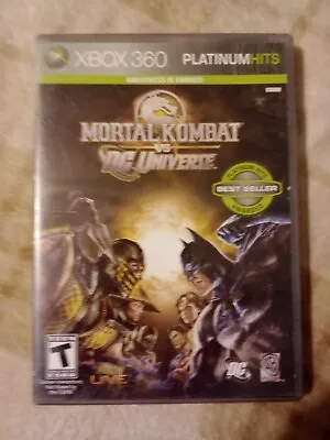 $7 • Buy Mortal Kombat Vs. DC Universe: Xbox 360 Platinum Hits NO SCRATCHES 