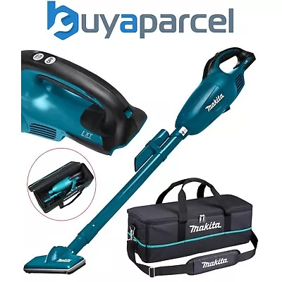 Makita DCL181FZ 18V 18v LXT Lithium Vacuum Cleaner Cordless High Low Speed + Bag • £58.70