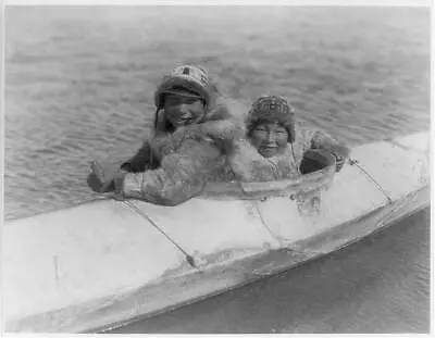 Boys In A Kaiak (i.e.kayak)--NunivakFebruary 28c1929Edward S. CurtisAlaska • $9.99