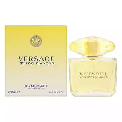 Yellow Diamond By Versace For Women 6.7 Oz EDT Spray Brand New • $95