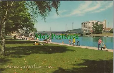£2.10 • Buy Nottinghamshire Postcard - Nottingham - River Trent And Bridge RS32426