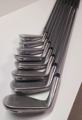 $83.16 • Buy Adams Golf GT Tight Lies Irons 3 Thru P W/ Ultralite Filament Wound SuperShaft