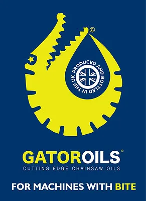 5 Litre Gator ET30 EXTRA TACKY CHAINSAW OIL Chain SAE30 ISO 100 Winter Chain Oil • £16.84