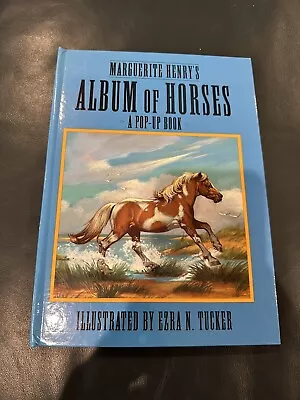 Marguerite Henry's ALBUM OF HORSES Pop Up Book HB 1993 First Printing EXC L1 • $25