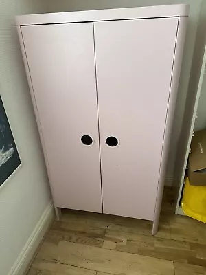 IKEA Busunge Children’s Wardrobe _ Pink • £40.96