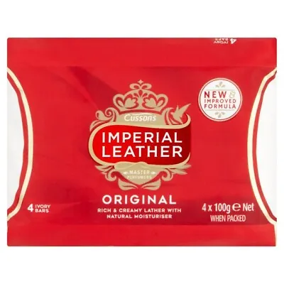 Imperial Leather Bar Soap 4pk • £5.50
