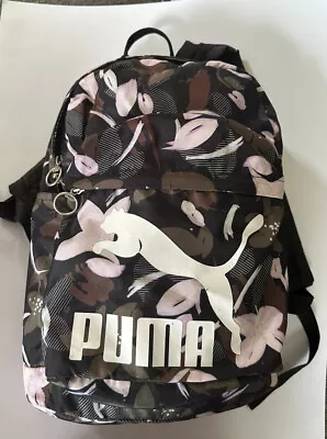 $24 • Buy Puma School Backpack Ladies Girls Flower Back To School 