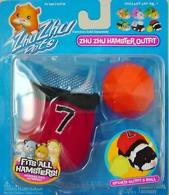 £7.49 • Buy Zhu Zhu Pets Hamster Sports Outfit & Ball