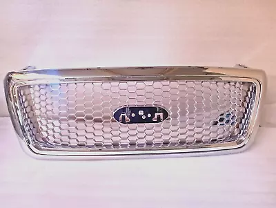 NEW Chrome Honeycomb Grille For 2004-2008 Ford F-150 SHIPS TODAY • $159.88