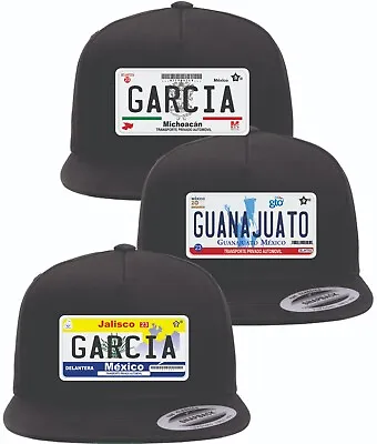 Mexico License Plates Personalized Hats -  Gorras Personalizadas • $23