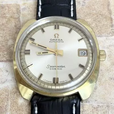 Omega Seamaster Cosmic Automatic Winding Silver Dial Day/Date Mens Vintage  • $484.31
