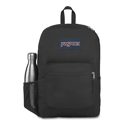 JanSport Cross Town Backpack - Travel Or Work Bookbag With Water Bottle Pocket • $27.99