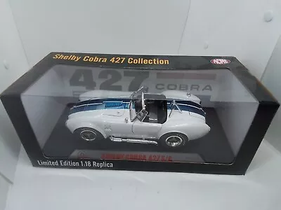 New Acme 1:18 Scale 1965 Ford Shelby Cobra 427 S/C (White) SC-115 • $59.99