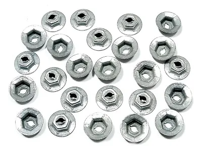 PAL Nuts- Fits 1/8  Studs- Emblem Trim Chrome Interior Etc- 25 Nuts- G#087 • $10.95