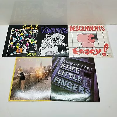Descendents Misfits Blondie - Vintage Punk Vinyl Record Mixed Lot • $82