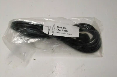 $8.99 • Buy NEW Xbox 360 Chat Cable For Xbox Live Turtle Beach X11 X12 XL1 DX11 DXP21 PX21