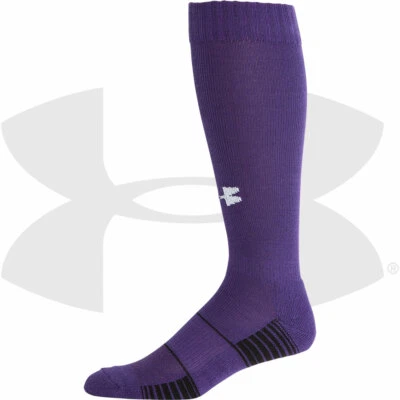$9.95 • Buy Under Armour HeatGear U457 Knee High Over The Calf Football Baseball Socks