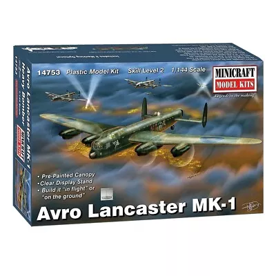 Minicraft Avro  Lancaster  1/144 Scale Model - 14753 • $24.95