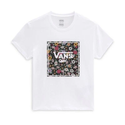 £12 • Buy T-shirt Vans Print Box Floral - White - Women´s Large (uk 14)