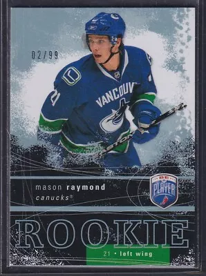 MASON RAYMOND - 2007 Be A Player BAP Rookie #296 /99 • $9