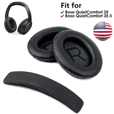 Replacement Ear Pads Cushion For Bose QuietComfort 35 QC35 II QC25 QC15 AE2 US • $8.36