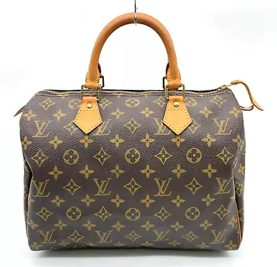 Auth Louis Vuitton Monogram Speedy 30 M41526 Handbag JN040089 • £0.80