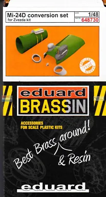 EDU648730 1:48 Eduard Brassin Print - Mi-24D Hind Conversion Set (ZVE Kit) • $24.79