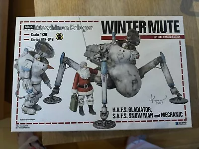 Wave Winter Mute Gladiator Snowman & Figure 1/20 Scale Sf3D Maschinen Krieger • £130