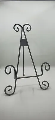 Heavyduty Metal Black Swirl Easel For Pictures Canvases And Artwork • $10