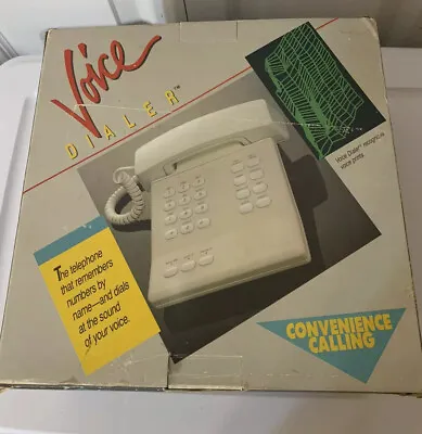 Rare VoicePrint Voice Activated Telephone Model 1000 Innovative Devices Dialer • $132.84