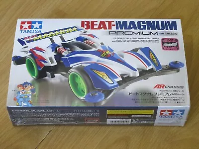 TAMIYA 1/32 Scale Mini 4WD Racing Car  BEAT-MAGNUM  Premium (AR Chassis) 19444 • $34.26