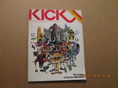 NASL Kick Minnesota Kicks Vs. California Vintage Circa 1978 Logo Soccer Program • $40