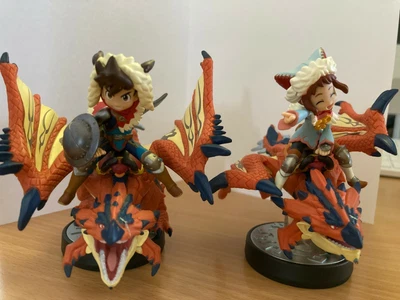 $296.17 • Buy Amiibo Monster Hunter Rathalos & Rider Boy, Girl Sets Nintendo Used Japan