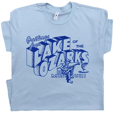 Lake Of The Ozarks T Shirt Ozark Shirts Lake Theme Missouri Vintage Graphic Tee • $19.99