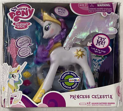 My Little Pony Friendship Is Magic TALKING PRINCESS CELESTIA ToysRus Rare New • $85